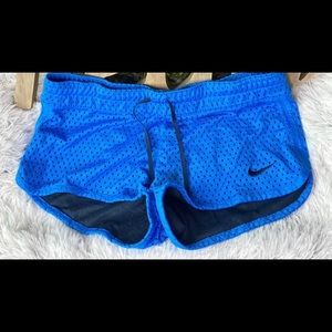 Nike Reversible Blue/Navy Blue Shorts EUC